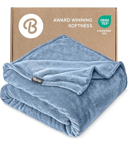 Amazon.com: Berkshire Polartec Softec Blanket (King, Cream) : Home